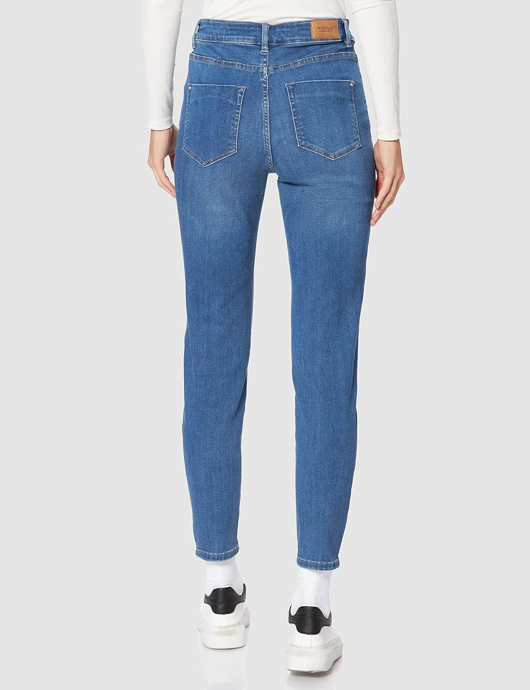 Morgan Damen Hose 34 Jeans Stone, 34 Jeans Stone