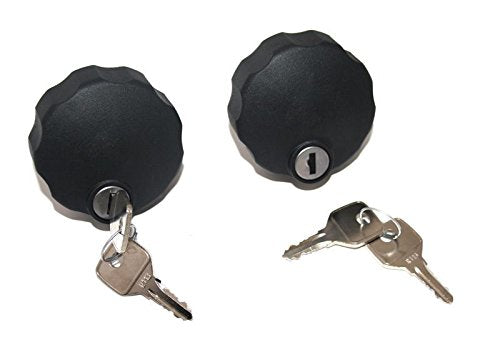 Knebelmutter-Set für Heckträger Original VW Zubehör/Ersatz Abschliessbar