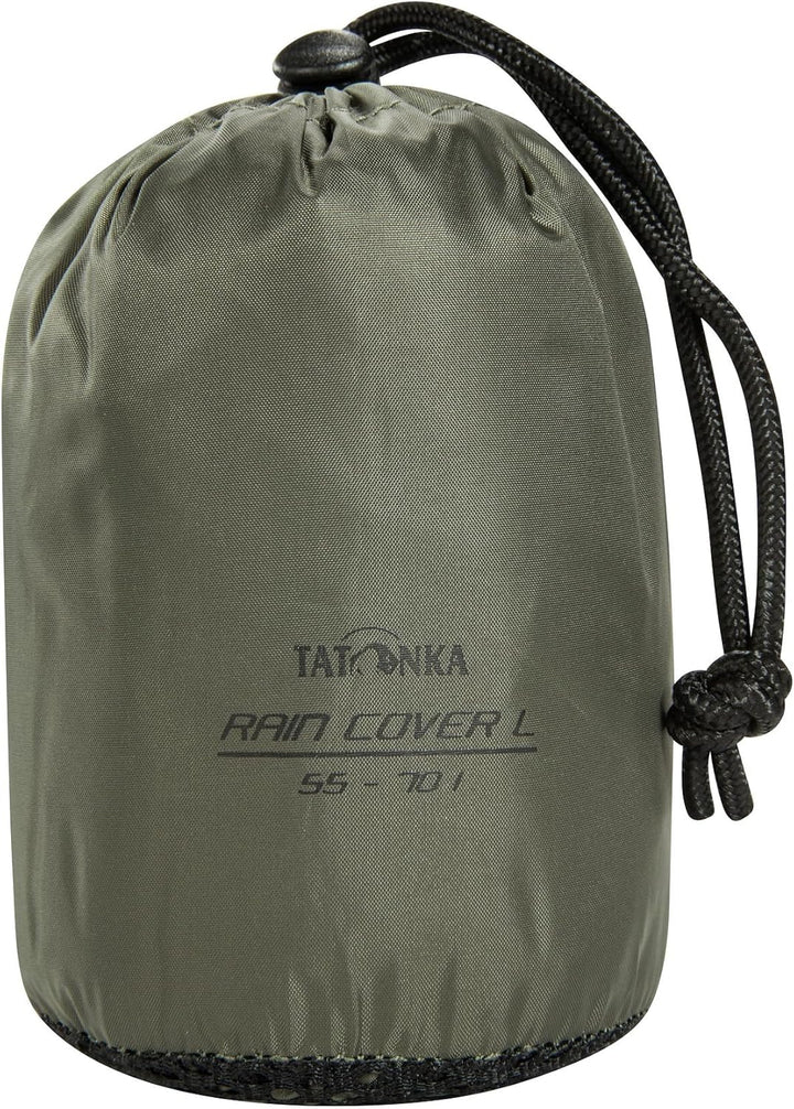 Tatonka Unisex Rain Cover 55-70 Regenhülle (1er Pack) 55 - 70 l Stone Grey Olive, 55 - 70 l Stone Gr