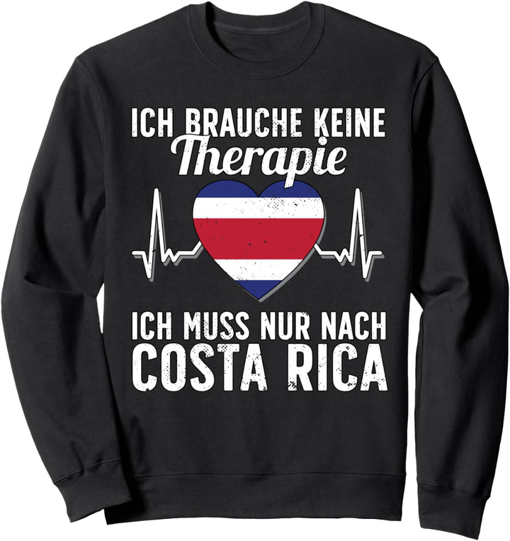 Cost Rica Flagge I Costa Rica Urlaub I Costa Rica Sweatshirt