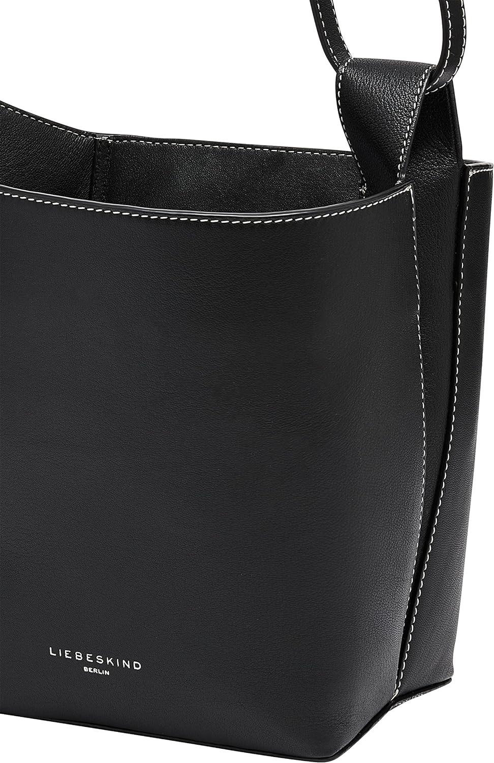 Liebeskind Damen Bowie Hobo S Schwarz, Schwarz