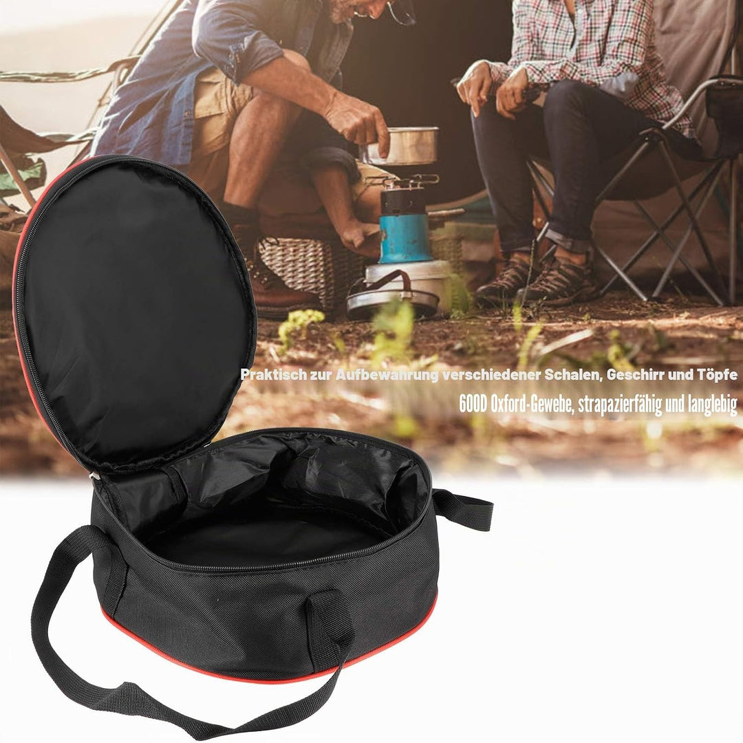 Picknicktasche, Kühltasche, Geschirr Aufbewahrungsbehälter Koffer Tragetasche, Box Outdoor Picknick