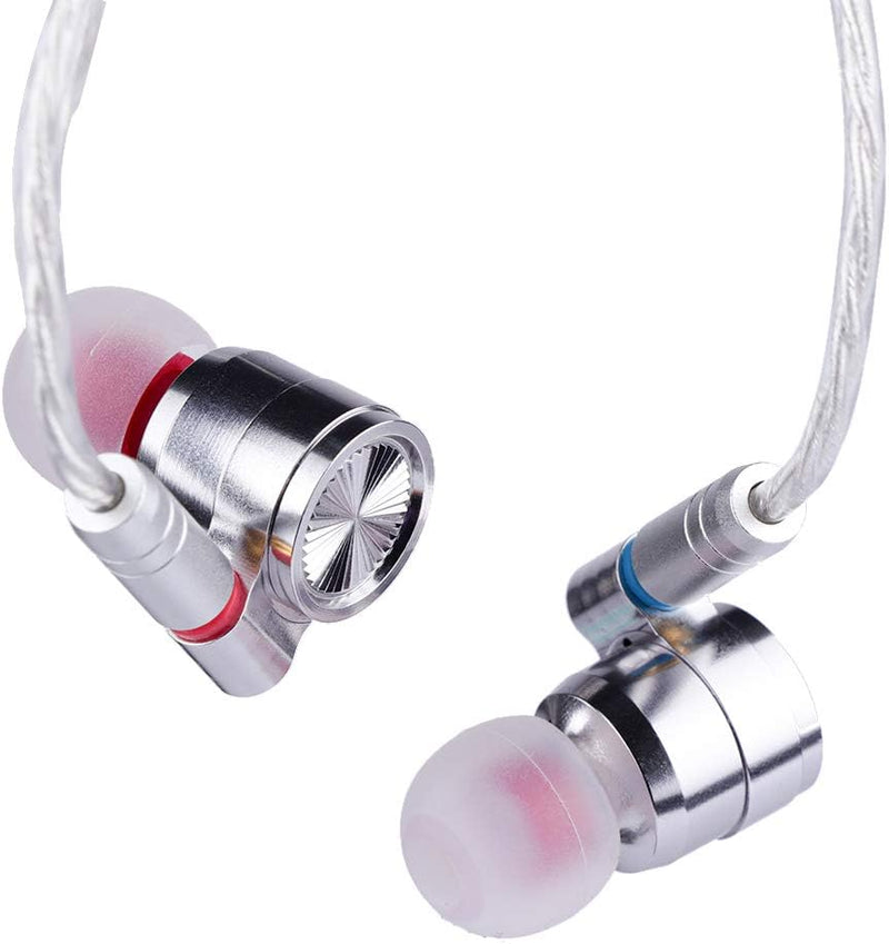 LINSOUL TIN HiFi T4 10mm Carbon Nanotube Dynamic Driver In-Ear Monitor Earphones, Ultra-Sleek Metal