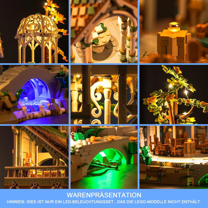 Led Kit Kompatibel mit Lego 10316 Break Valley, Led Beleuchtungs Set Compatible with Lego 10316 - Nu