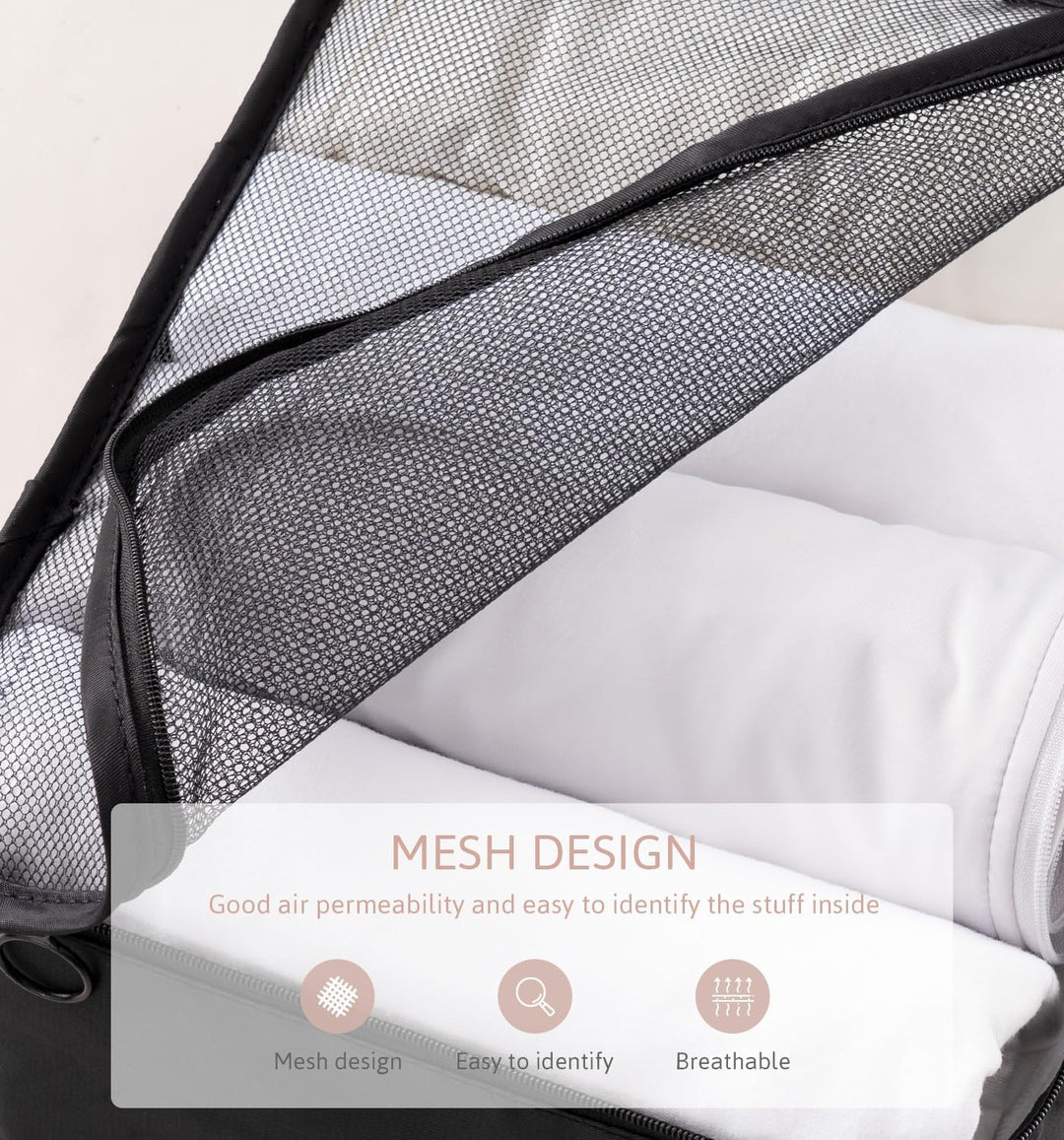 Meowoo 8-teilig Koffer Organizer Set, Packing Cubes, Packwürfel für Urlaub & Business, Reise Organiz