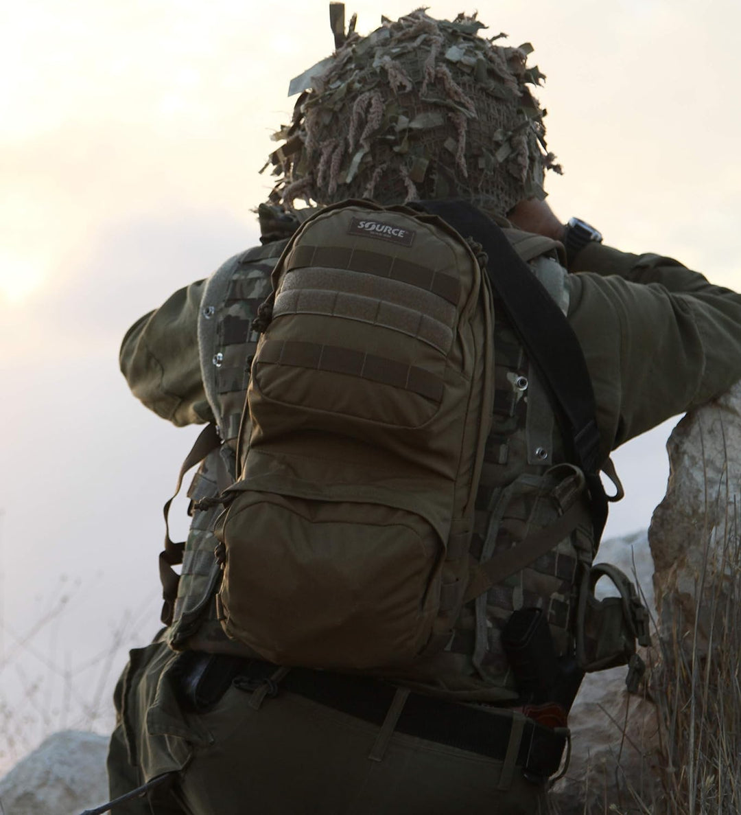 Source Herren Commander Trinkrucksack 10 L + 3 Liter Multicam, 10 L + 3 Liter Multicam