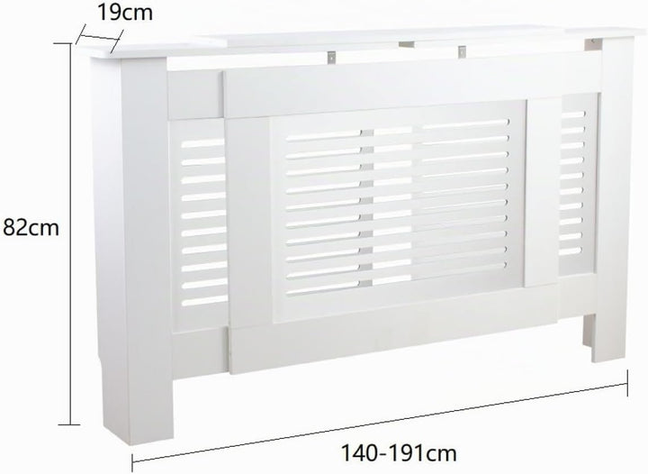 VDD Radiatorgehäuseheizung - Radiatorgehäuse - Breite variabel 140 bis 190 cm