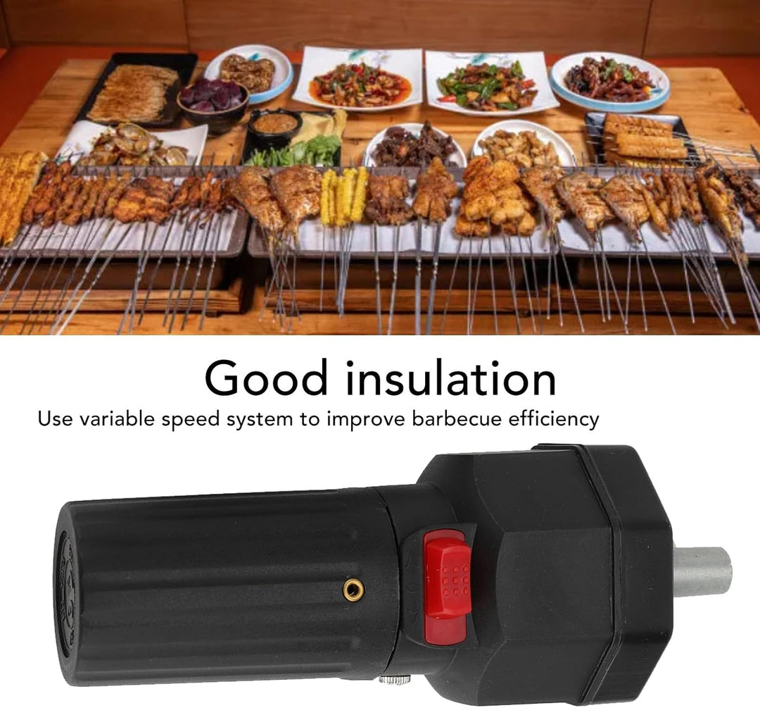 Rotisserie Motor, BBQ Grill Drehspiess Motor, 16.0kgf.cm, 6.5x6.5mm, 3 3.5 U/min, CW/CCW, USB, 5V St