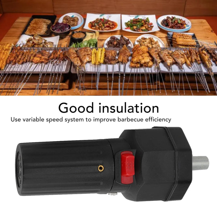 Rotisserie Motor, BBQ Grill Drehspiess Motor, 16.0kgf.cm, 6.5x6.5mm, 3 3.5 U/min, CW/CCW, USB, 5V St