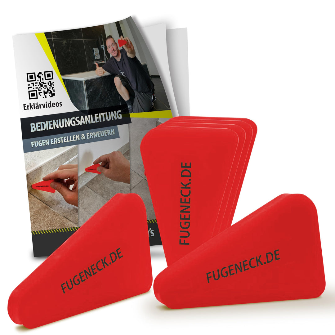 Profi Fugenabzieher - einzigartiges Design mit speziellen Überkanten - 3 verschiedene Fugengrössen -