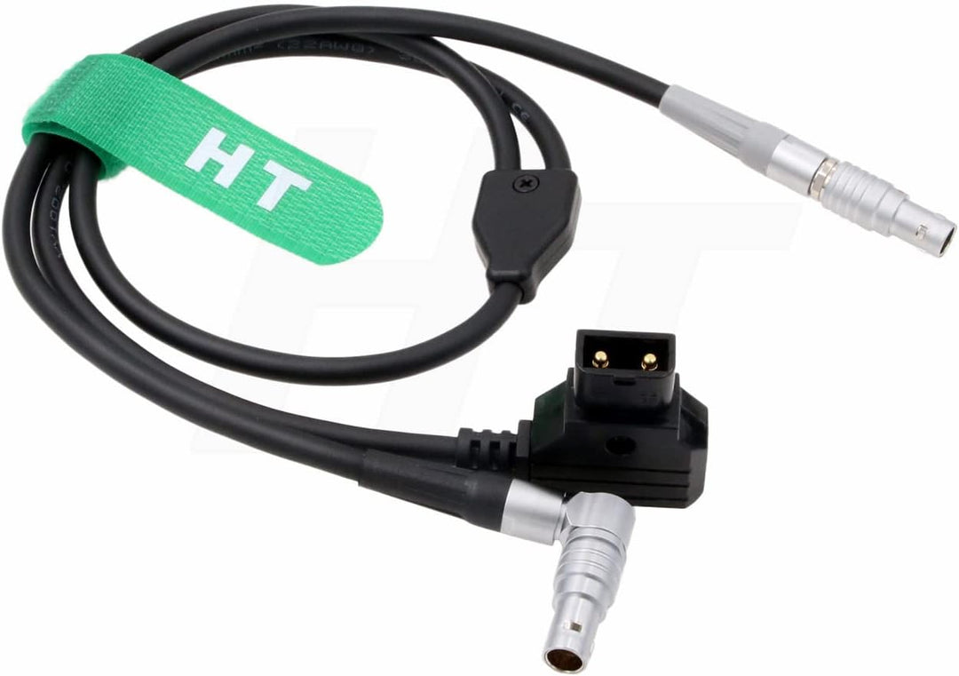 HangTon Run Stop Stromkabel für ARRI Cforce RF Motor Cmotion cPRO Motor zu RED Komodo V-Raptor EXT C