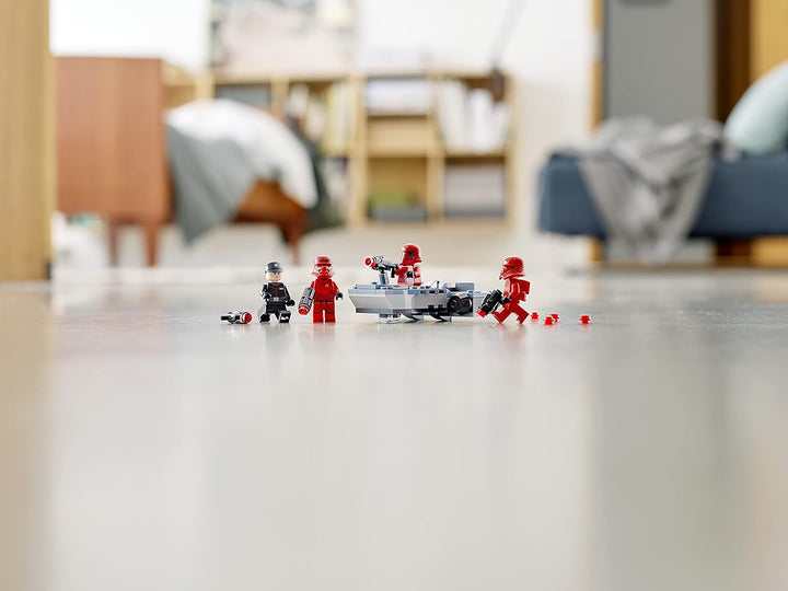 LEGO 75266 Star Wars Sith Troopers Battle Pack Spielset mit Battle Speeder, Der Aufstieg Skywalkers