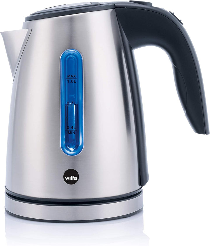 Wilfa QUICK BOIL S Wasserkocher - mit einem Fassungsvermögen von 1 Liter, 1500 Watt, aussenliegende