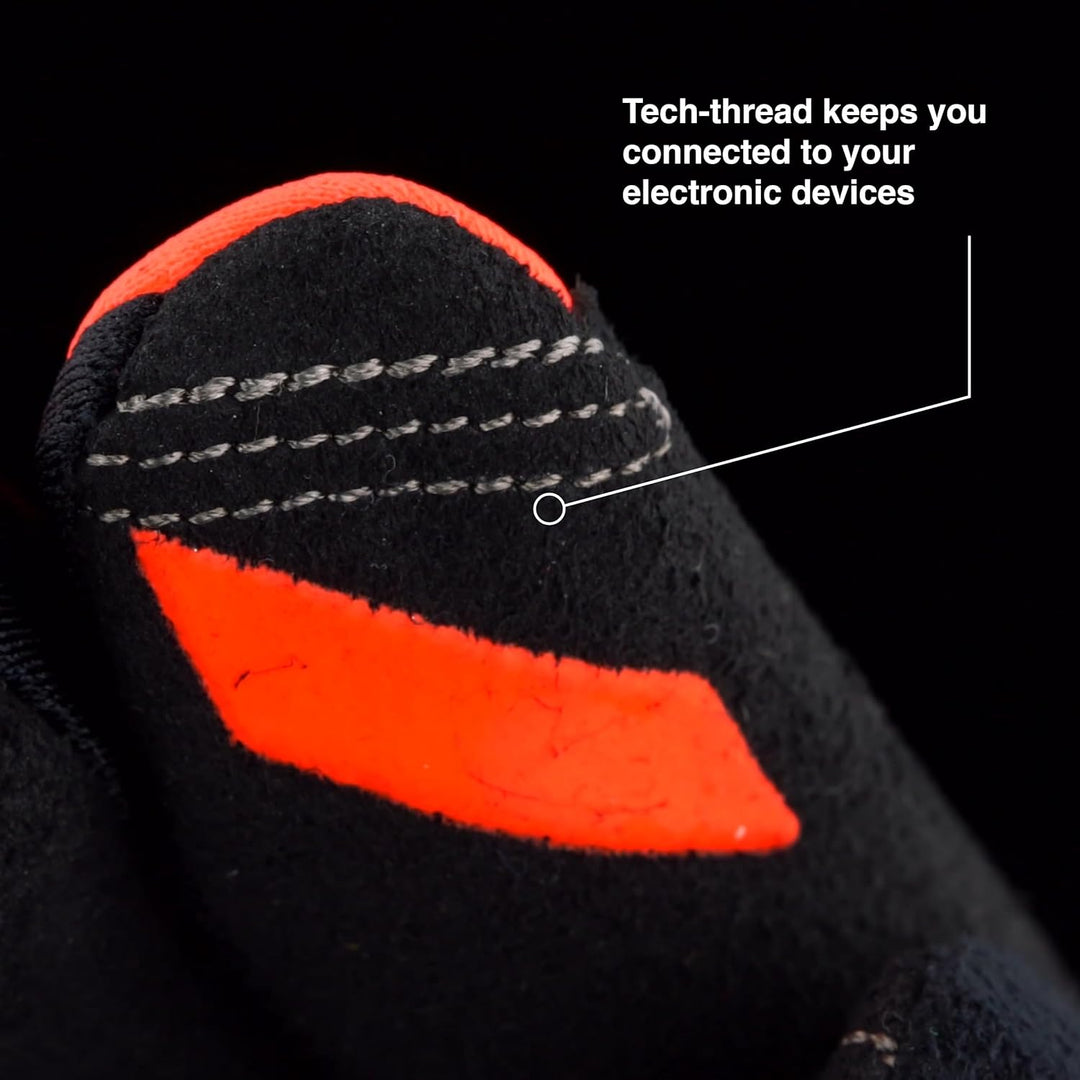 Générique Unisex 100% 2021 Brisker Gants Pour Temps Froid Handschuhe, Rouge, M