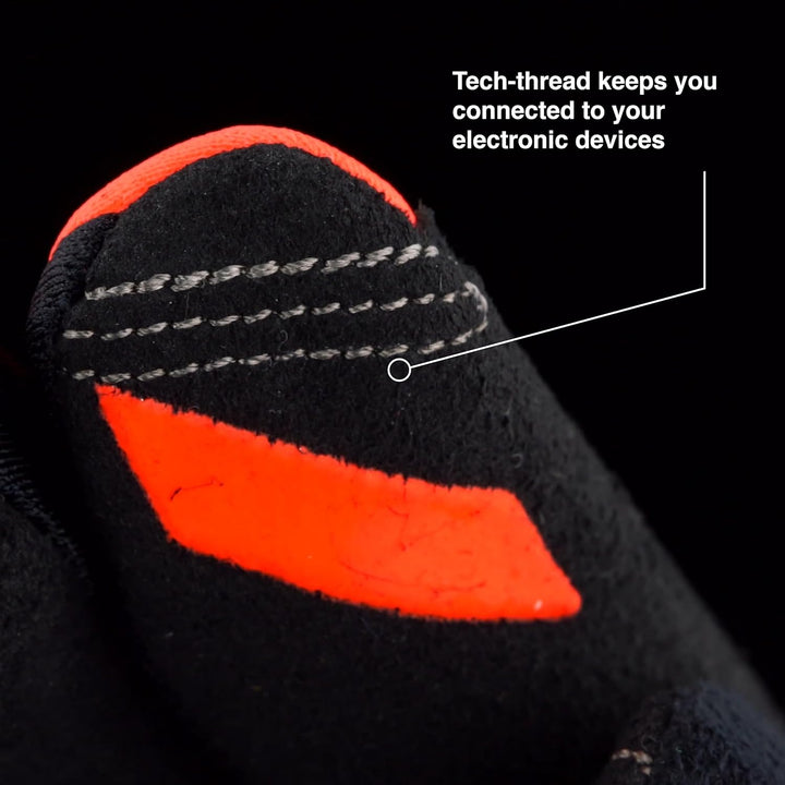 Générique Unisex 100% 2021 Brisker Gants Pour Temps Froid Handschuhe, Rouge, M