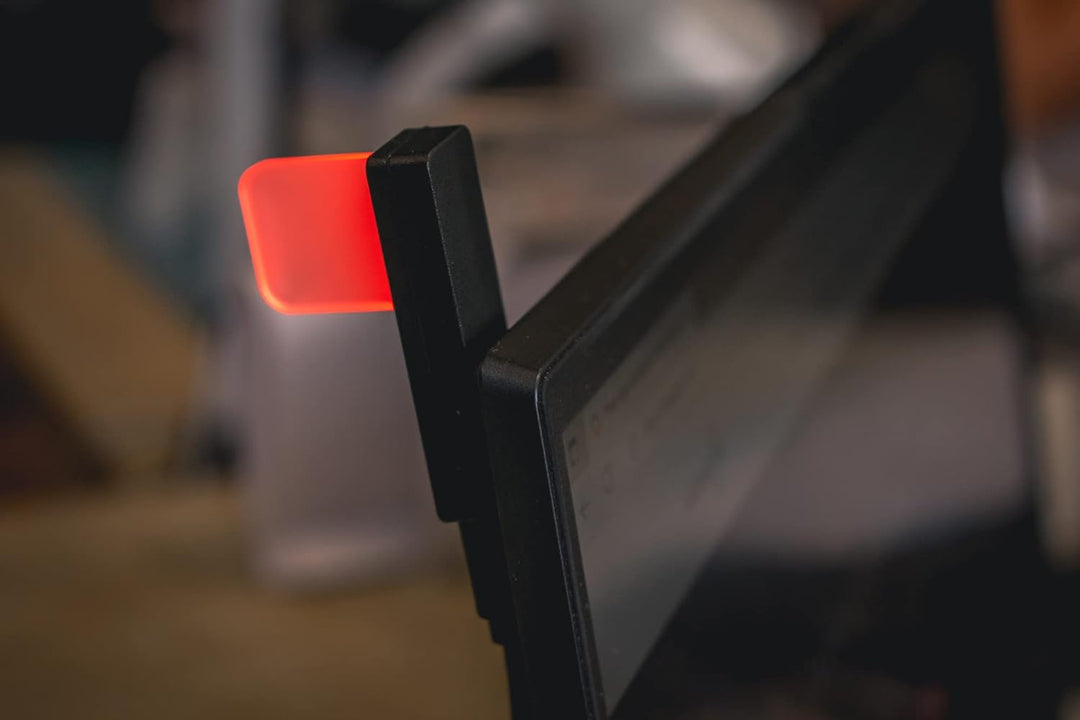 Luxafor Flagge LED USB Busy Light Indikator - Schwarze Luxafor Flagge LED Verfügungsanzeige, die Abl
