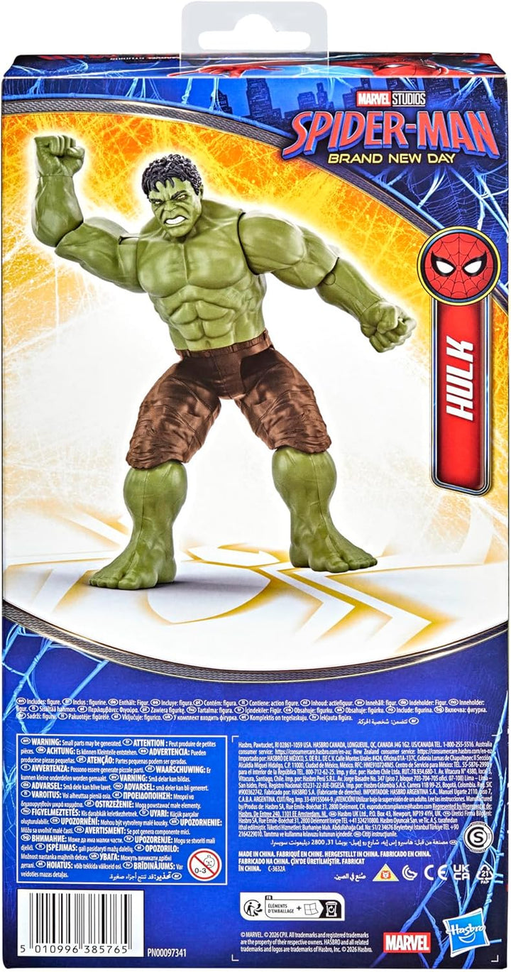 Marvel Spider-Man: Brand New Day Titan Serie Hulk Action-Figur, 29, 7 cm grosses Superhelden-Spielze