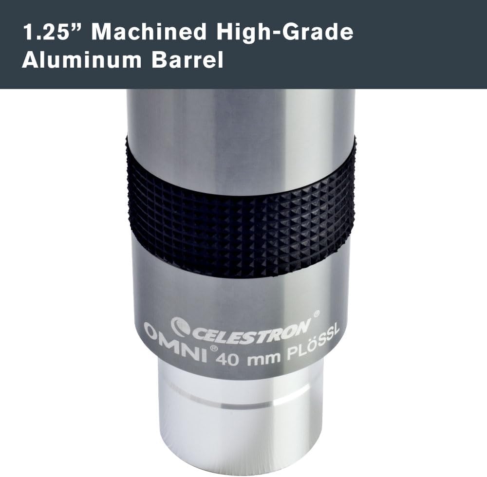 Celestron 93325 1-1/4-40 mm Omni Serie Okular, 40 mm