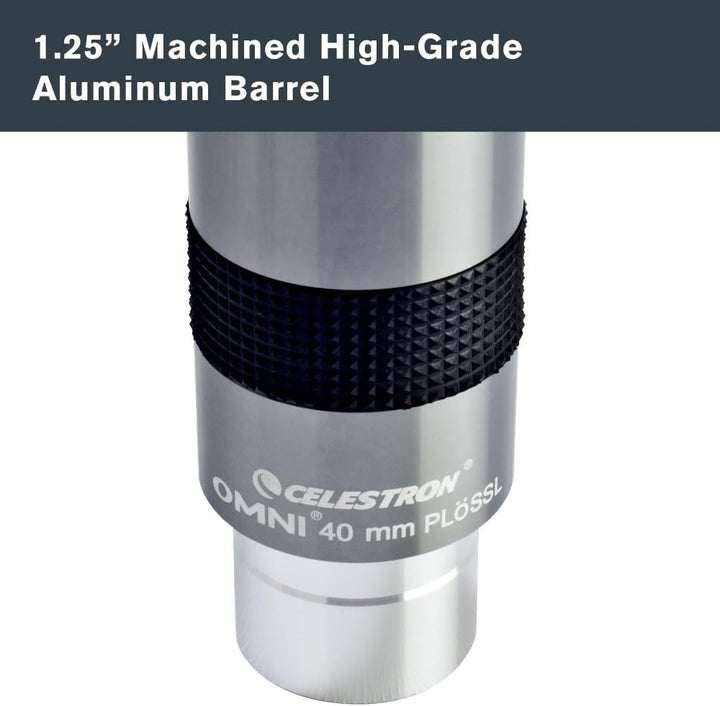 Celestron 93325 1-1/4-40 mm Omni Serie Okular, 40 mm