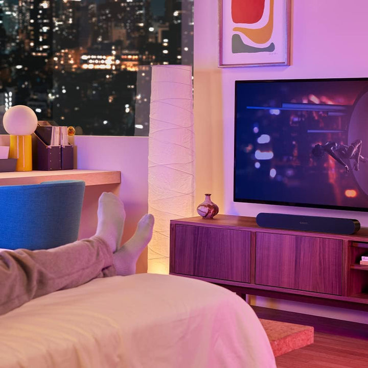 Sonos Ray, Soundbar, 4 digitale Class-D-Verstärker, Trueplay, Night Sound, Dolby Digital, Touch-Steu