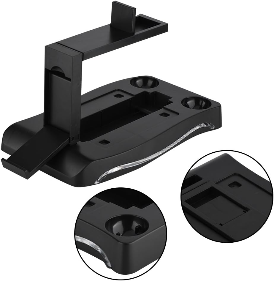 PS4 VR Ladestation Stand,Richer-R Ladestation Dock Stand Ladegerät Ständer Halterung,Multifunktion U