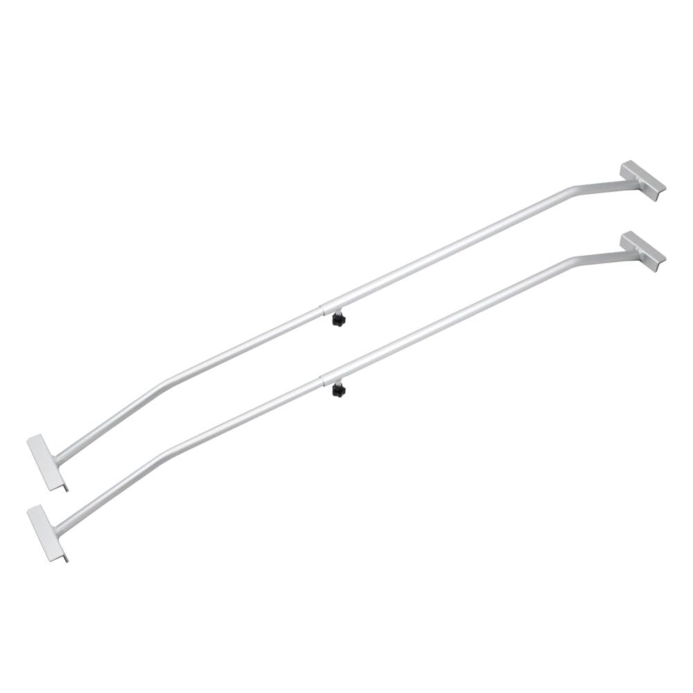BITUXX 2er Set Anhänger Planenbügel Alu für Flachplanen PKW Anhänger Verstellbar 100-170 cm 2 Stück,