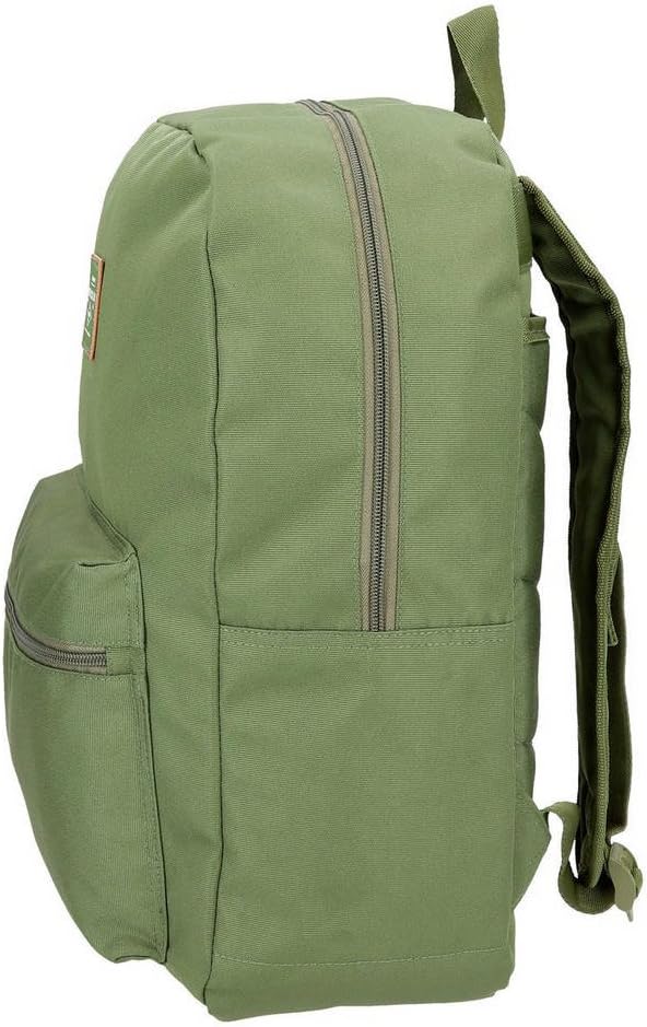 Pepe Jeans Cross Rucksack Grün 32x44x15 cms Polyester für 15,6"-Laptop 21.12L, Rucksack Grün