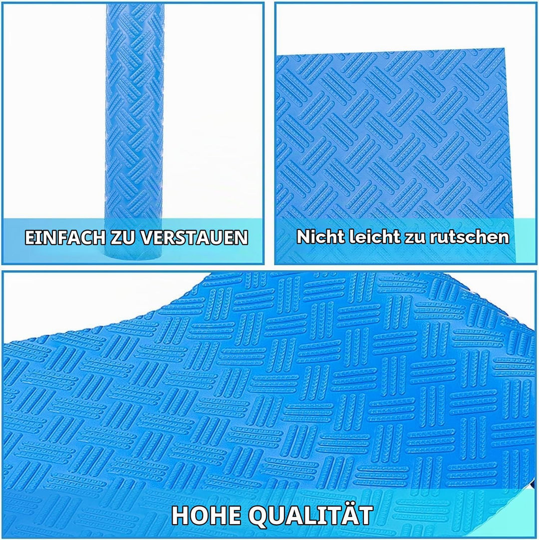 2 Stück Schwimmbadleitermatte,Pool schutzmatte,Anti Rutsch Leitermatte für Schwimmbäder,Schutzmatte