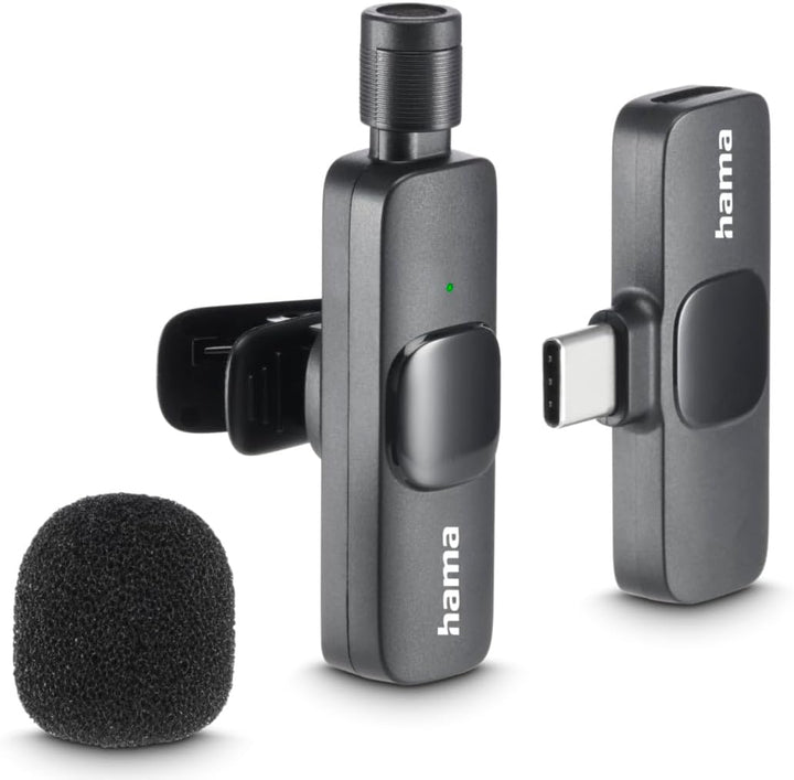 Lavalier-Mikrofon Smart Wireless, kabelloses Ansteckmikrofon für Handy