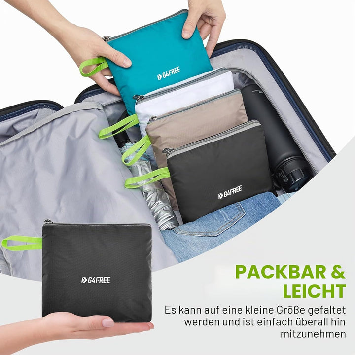 G4Free Faltbarer Leichter Rucksack 25L Unisex Tagesrucksack Kleiner Reiserucksack Wanderrucksack Tre