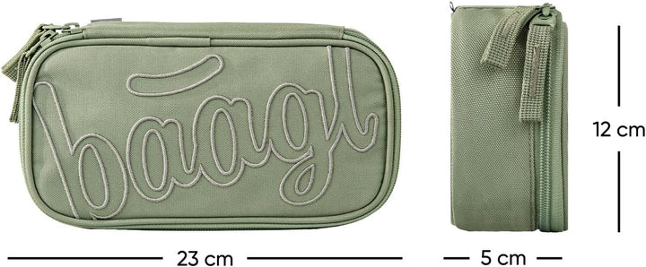 Baagl Federmäppchen für Mädchen - Schulmäppchen für Schreibwaren - Schulsachen Federtasche, Jungen F