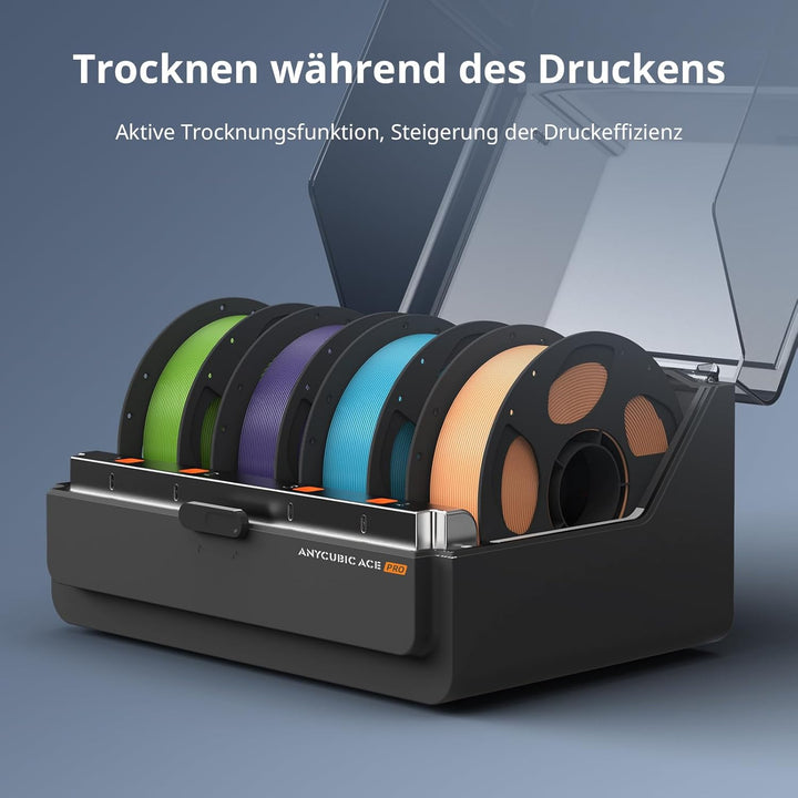 Anycubic Kobra 3 Max Combo 3D-Drucker Mehrfarbig mit 0,4mm Düse, 420x420x500mm Druckgrösse, 600 mm/s