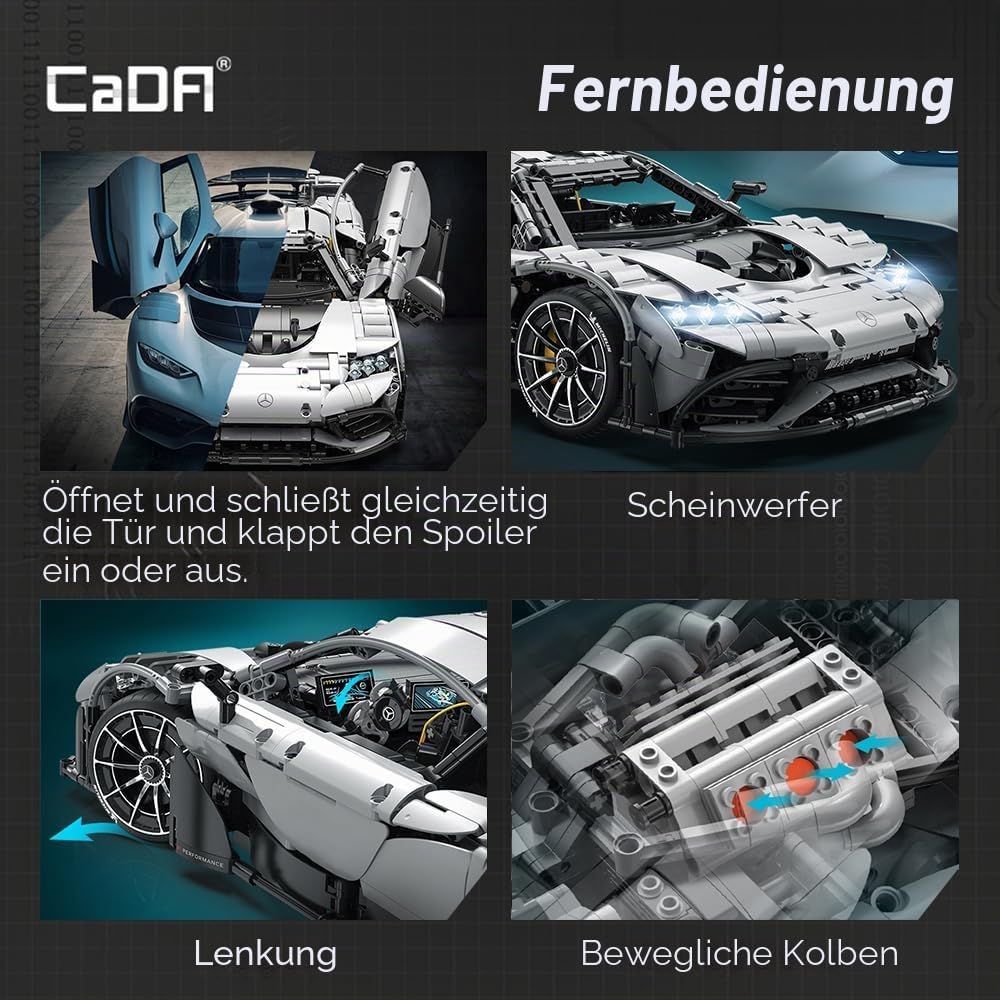 CaDA C61503W Mercedes-AMG ONE Builidng Set