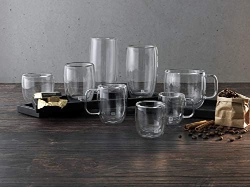 Zwilling Set of two latte macchiato glasses with handle Sorrento Plus
