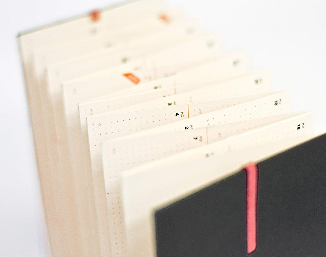 DAYZ portrait Wochen-Kalender, Terminplaner, Taschenkalender & Tischkalender, 18 Monate, 2023-2024,