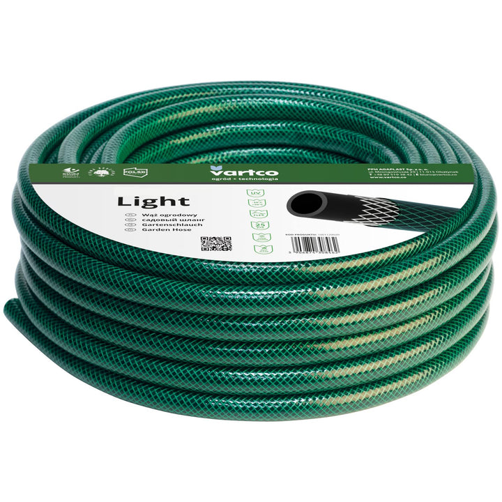 Vartco Light 3-lagiger Wasserschlauch Gartenschlauch Schlauch Gartenbewässerung Flexibel Flexischlau