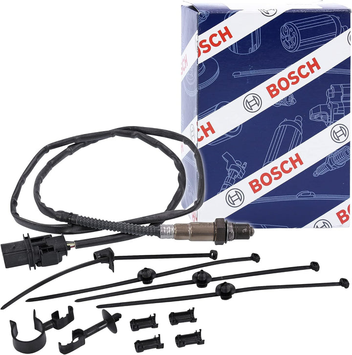 Bosch 0258017180 - Lambdasonde mit fahrzeugspezifischem Stecker