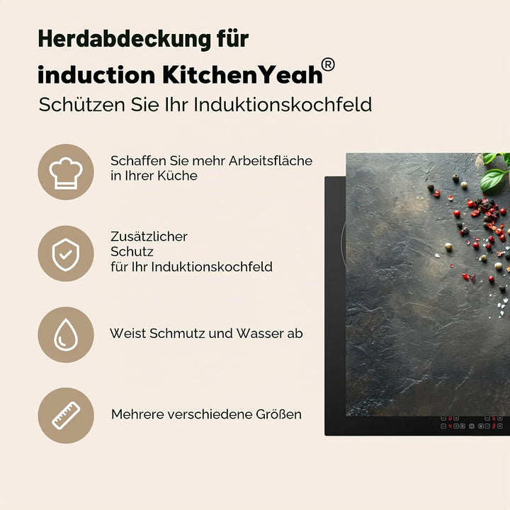 Herdabdeckplatte Einteilig Küche Herdabdeckung Induktionsfeld Ceranfeld Herdabdeckplatten Vinyl Matt