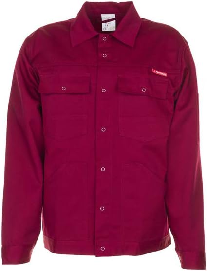 Planam 0811052 MG 260 Bundjacke, Bordeaux, Grösse 52 Bordeaux 52, Bordeaux 52