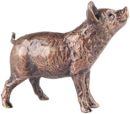 Butler & Peach - Massives Bronze-Miniaturschwein