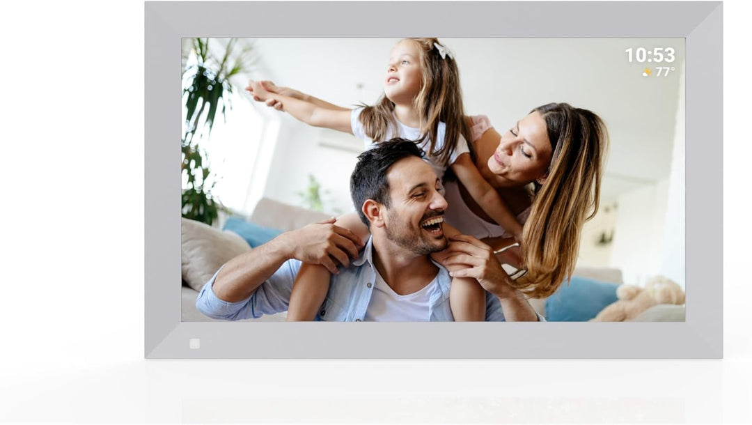 Cytem Digitaler Bilderrahmen 15.6 Zoll mit WLAN & Frameo, Anti-Glare Matt, 64GB Speicher, Bewegungss