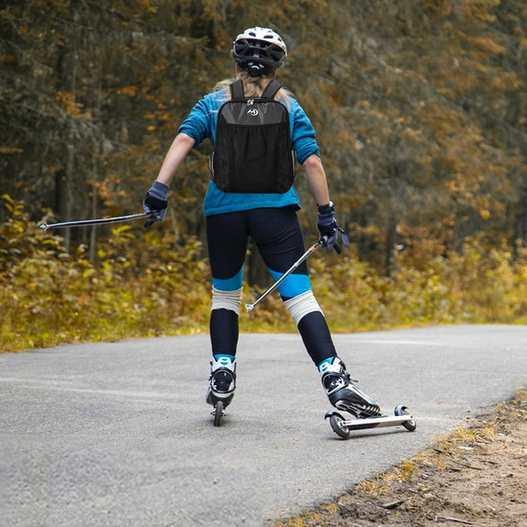 Fadcaer Atmungsaktive Transporttasche für Kinder, Rollschuhe, Rollschuh, Tasche für Inline-Skates, E