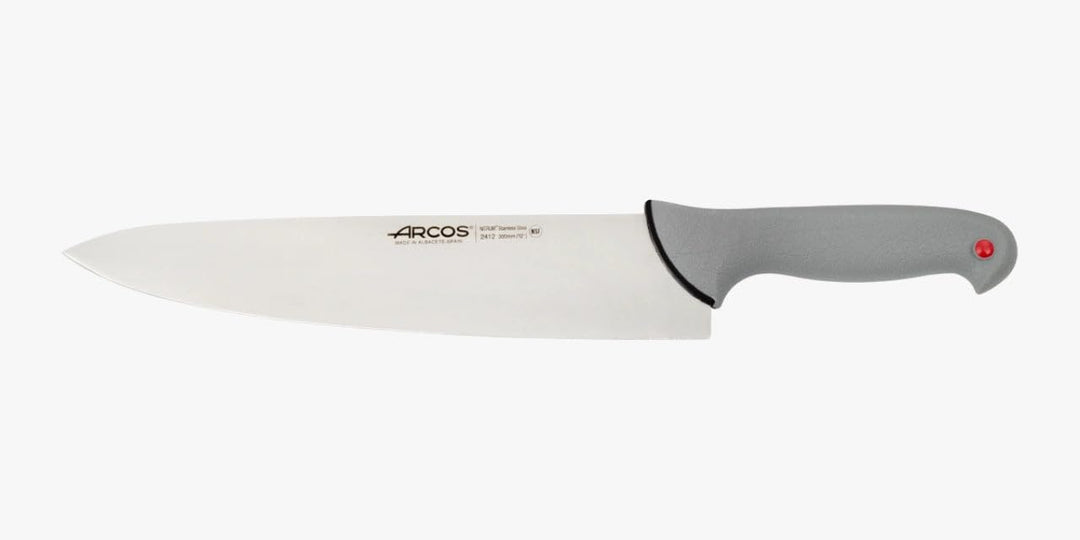 Arcos Chefmesser mit Nitrum Edelstahlklinge 300 mm - Professionelles Mehrzweck-Küchenmesser mit Ergo