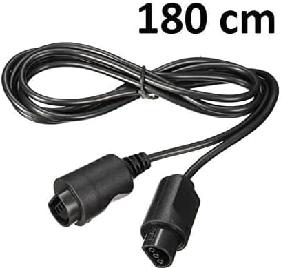 4 Stück Verlängerungskabel für Nintendo 64 Controller GC Verlängerung Extansion Nintendo N64 Cable