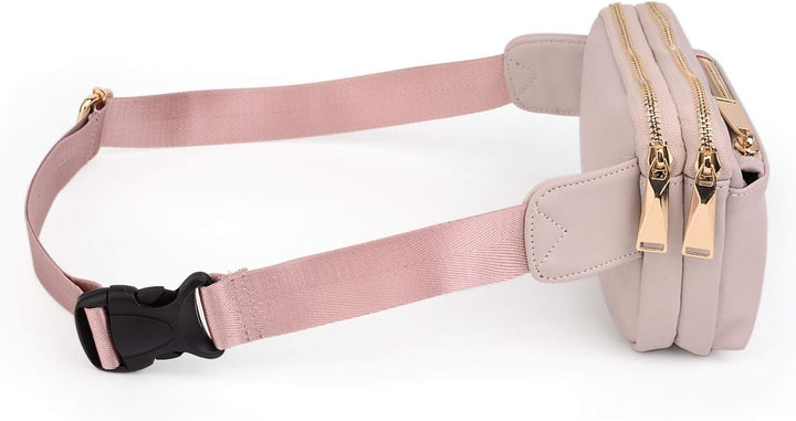 Geldbörse Damen Brieftasche UTO PU Leder Multifunktions Zip um Clutch für Handy 0759c Pu Rosa, 0759c