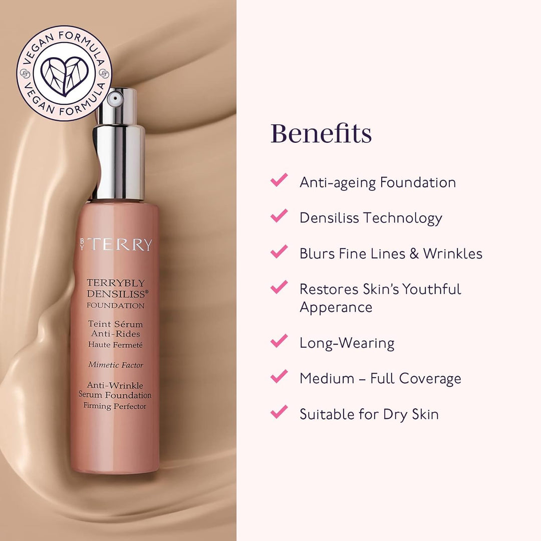 By Terry, Terrybly Densiliss Foundation Nr.5 - Medium Peach, 30 ml.