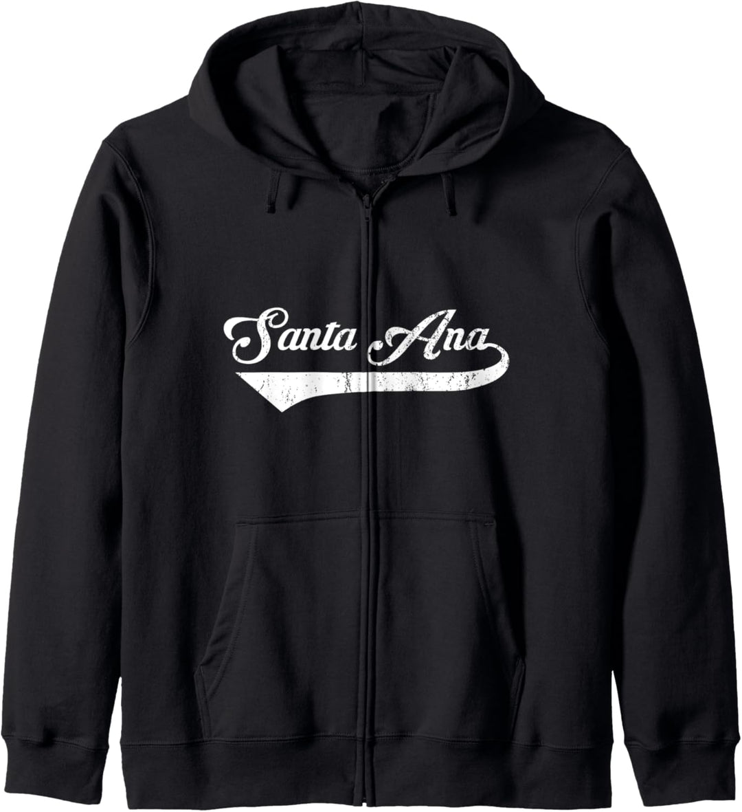 Santa Ana Stadt California Staat Vintage Retro Style design Kapuzenjacke