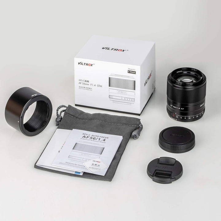 Viltrox 56mm F1.4 Autofocus Lens for Fuji,Large Aperture APS-C Format Portrait Lens for Fujifilm X-M