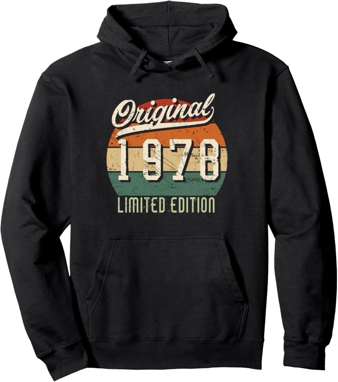 Original 1978 Limited Edition - Jahrgangs Pullover Hoodie