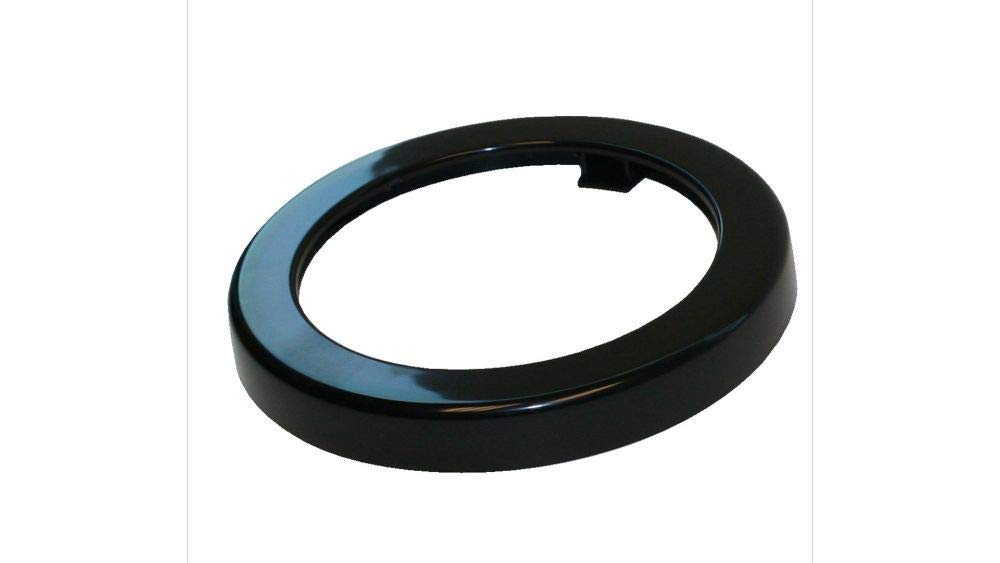 San Jamar X22TR schwarzer Spenderring für Tassen- oder Deckelspender mit 6,4 cm bis 9,5 cm Durchmess